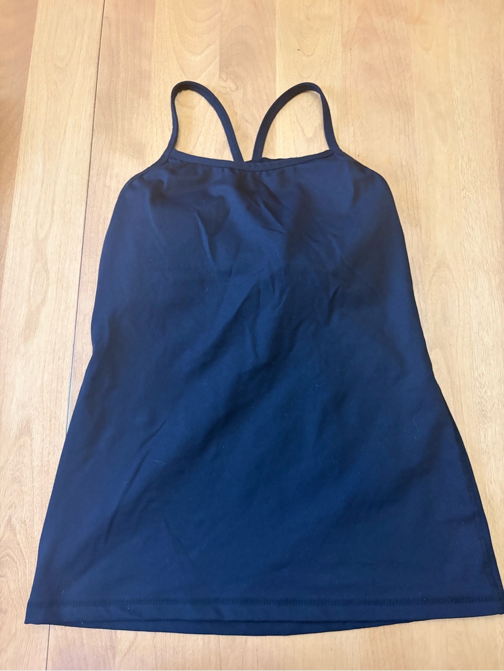 lululemon athletica Black Double-Strap Camisole